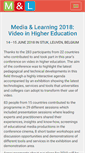 Mobile Screenshot of media-and-learning.eu